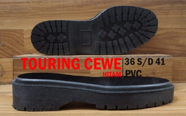 Sol Sepatu Wanita TOURING CEWEK HITAM 16