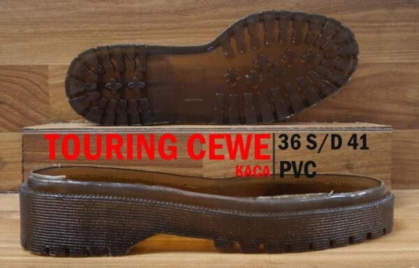 Sol Sepatu Wanita TOURING CEWEK  KACA 16