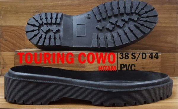 Sol Sepatu Pria TOURING COWOK HITAM 16